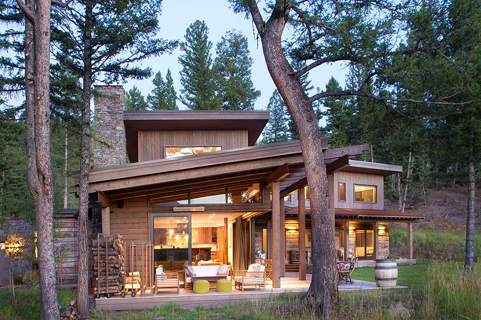 Innovators and Innovations- Flathead Valley House Exterior 