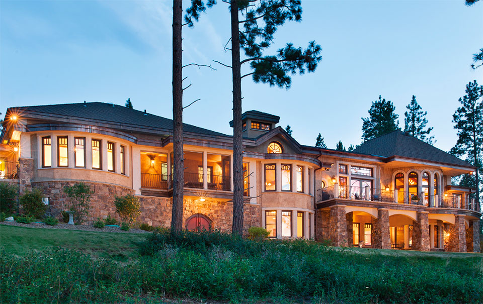 Celebrating 25 Years with Bigfork Builders- Flathead Valley House Exterior 