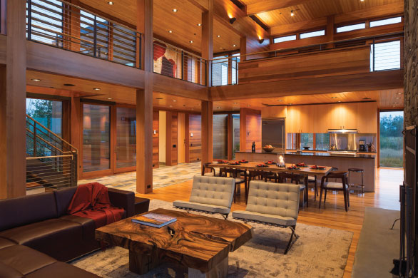 Designing For Comfort- Jackson Hole Living Room
