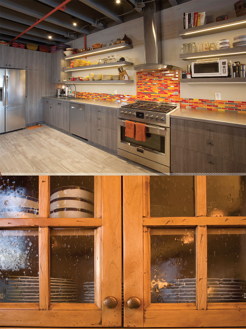 Working with Wood in the Modern West- Sun Valley Kitchen