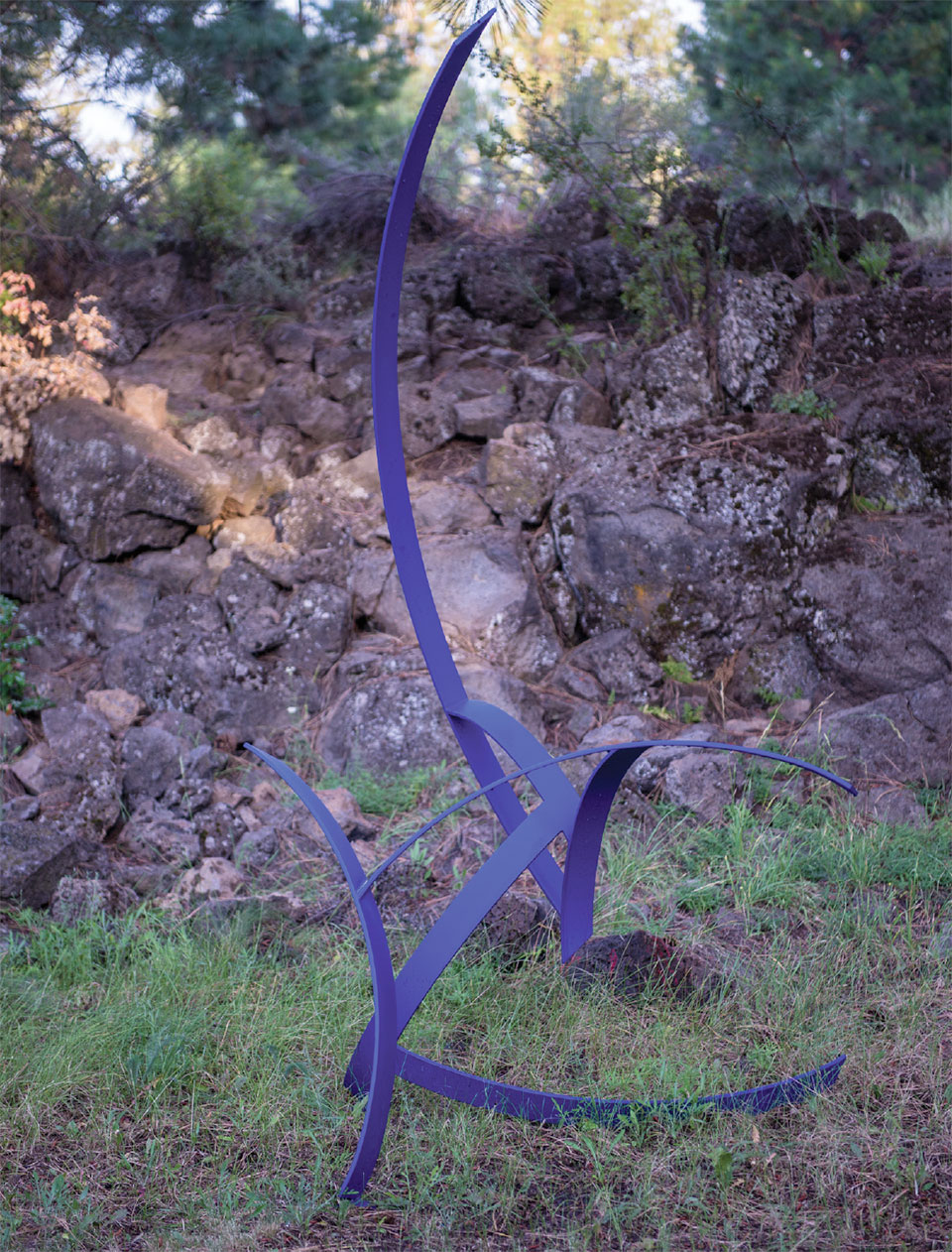 Art in Jackson- Jackson Hole Metal Sculpture 